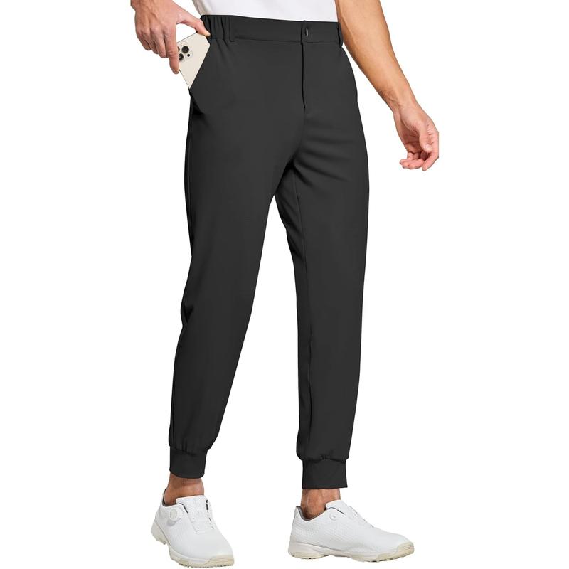 Willit Men's Golf Joggers Pants Stretch Slim Fit Work Dress Pants Quick Dry Athletic Pants with Pockets aerobic outdoors