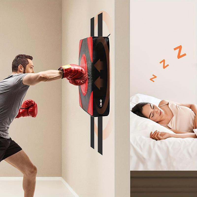 Wall Mounted Boxing Punching Bag, Portable PU Leather Home and Gym Punching Pad, Training Boxing Pad, Boxing & Martial Arts