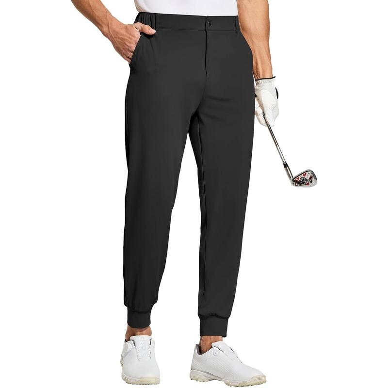 Willit Men's Golf Joggers Pants Stretch Slim Fit Work Dress Pants Quick Dry Athletic Pants with Pockets aerobic outdoors