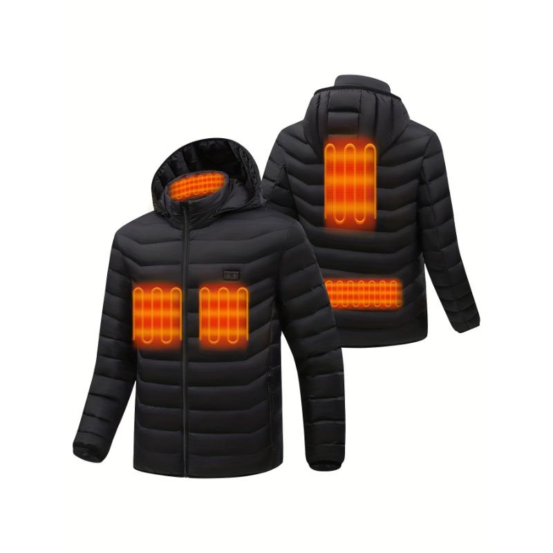 Men's Heated Jacket, Outdoor Lightweight Warm Heated Clothing For Outdoor Hiking And Hiking (battery Not Included)