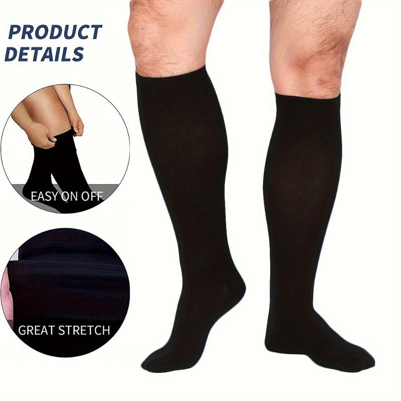 6 Pairs ComfortFit Compression Socks - Athletic Socks for Men and Women with Arch Support and Moisture-Wicking Fabric for Running, Cycling, Basketball, Football, Hiking and Outdoor Activities - Breathable, Anti-Fatigue, and Comfortable Spor