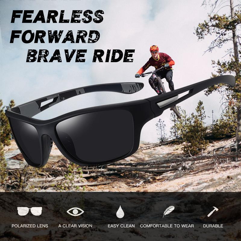 3pair Polarized Sports Sunglasses for Men Cycling Running Fishing Driving Baseball UV Protection Men Glasses glass for 3pairs sime plastic knife sunglass cool sunglasses sunshades stylish eyewear square sunglass Polarized Square