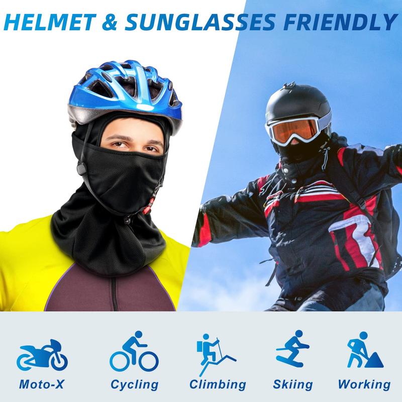 Outdoor Sports Riding Mask, Windproof, Dustproof, Breathable, Unisex Motorcycle Head Cover, Sunscreen Headgear