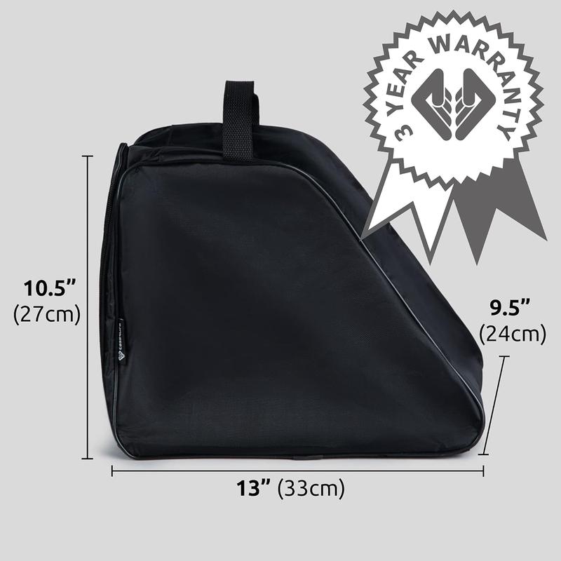 Black Water Resistant Boot Bag Ideal for Work Boots, Walking Boots, Hiking Boots Or Rugby Soccer Boots