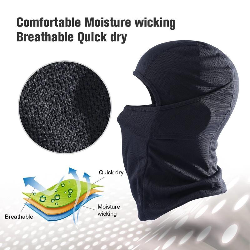 Outdoor Sports Riding Mask, Windproof, Dustproof, Breathable, Unisex Motorcycle Head Cover, Sunscreen Headgear