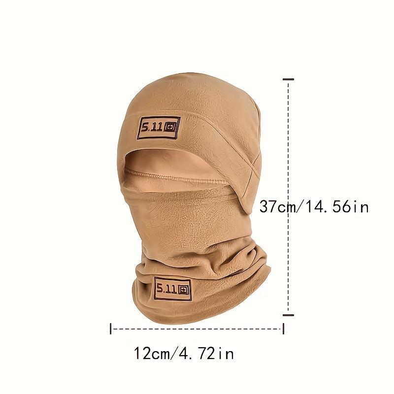 Outdoor Polar Fleece Thermal Balaclava Face Mask Neck Warmer For Cycling Skiing And Training For Hunter For Construction workers