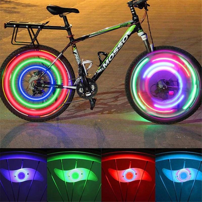 Bicycle Spoke Light, Waterproof Wheel Spoke Light, Light Strip Decoration Prop For Bicycle Wheels