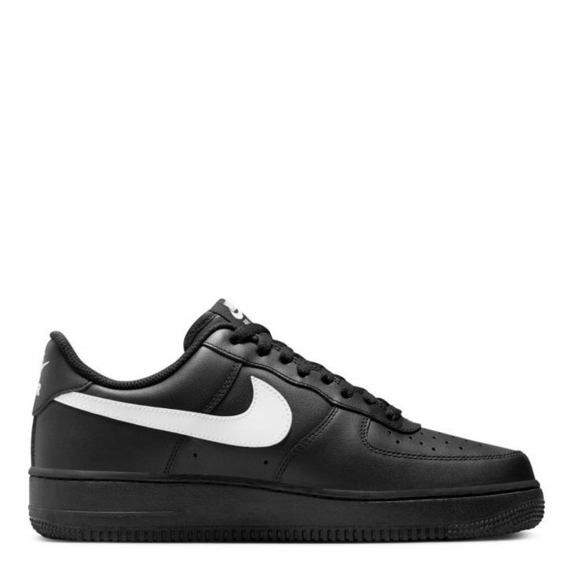 Nike Air Force 1 Low '07 Black White Check FZ0627-010 Mens Fashion Sneakers New