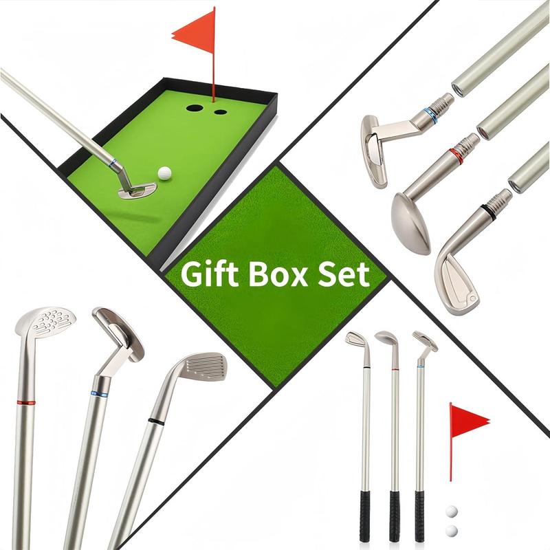 Desktop Mini Golf Set,  Ideal Gift for Both Men & Women, Including Golf Pen Set and Putting To Enhance Office & Home Decoration, Ideal Outdoor Golf Accessories, Perfect for Christmas Gift