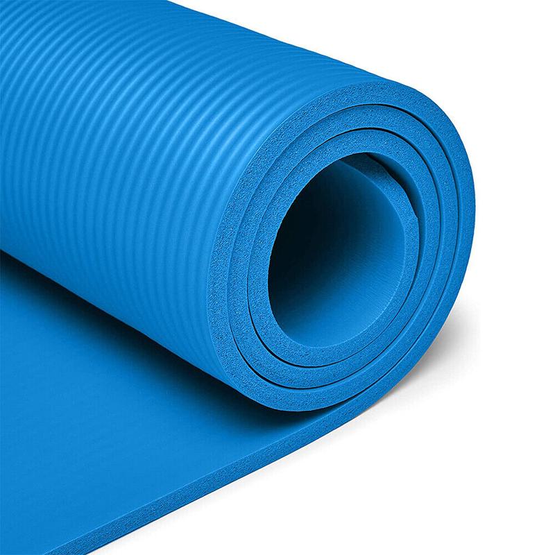 Thick Gym Exercise Mat Yoga Mat Pilates Workout Pad Non Slip Home Class Fitness