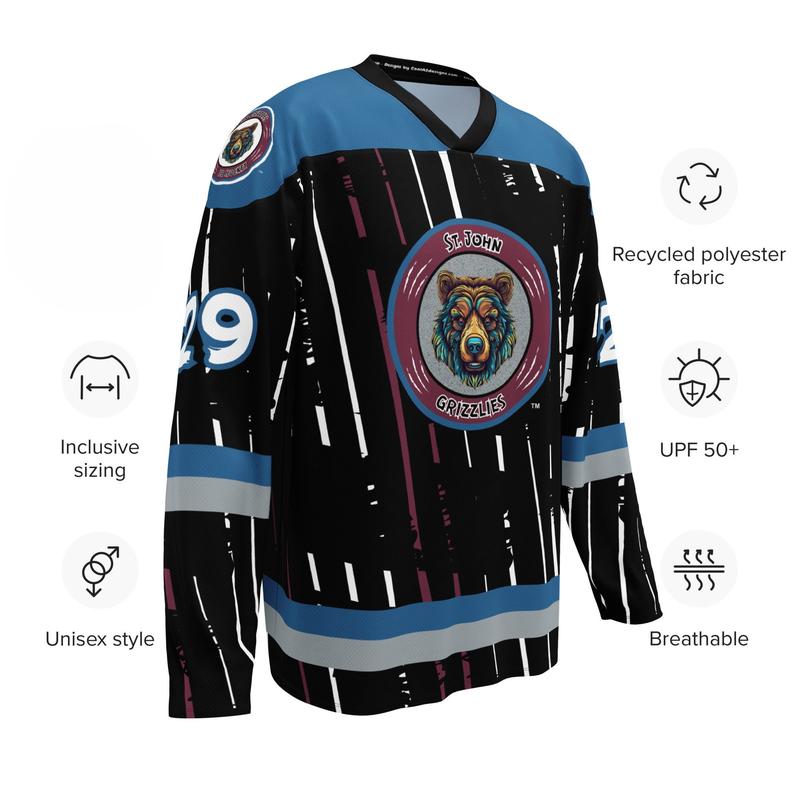 Suprem Bones Billiee Concerts Hockey Jersey, Sport American Jersey, Great For Men And Women Seeking Unique, Standout Style