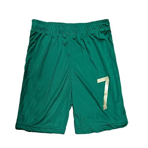 Ronaldo Portugal Soccer Legend #7 Jersey Fan  Unisex Jersey Shorts Youth Sizes