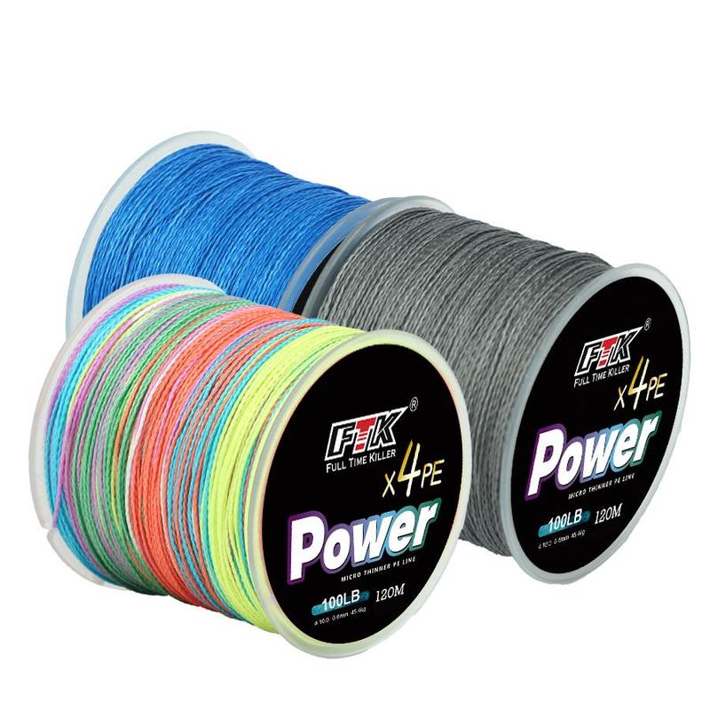 120m Fishing Line, 1 Roll PE Braided Fishing Line, Strong Braid Line, Fishing Tackle For Saltwater and Freshwater, Fishing Accessories, Flyfishing, Solocamping