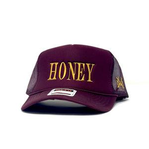 CAIRNS Honey Trucker Hat - Vintage Snapback Cap, Funny Gag Gift for Friends, Summer Hat, Trending 2024 Western Outfit Inspiration