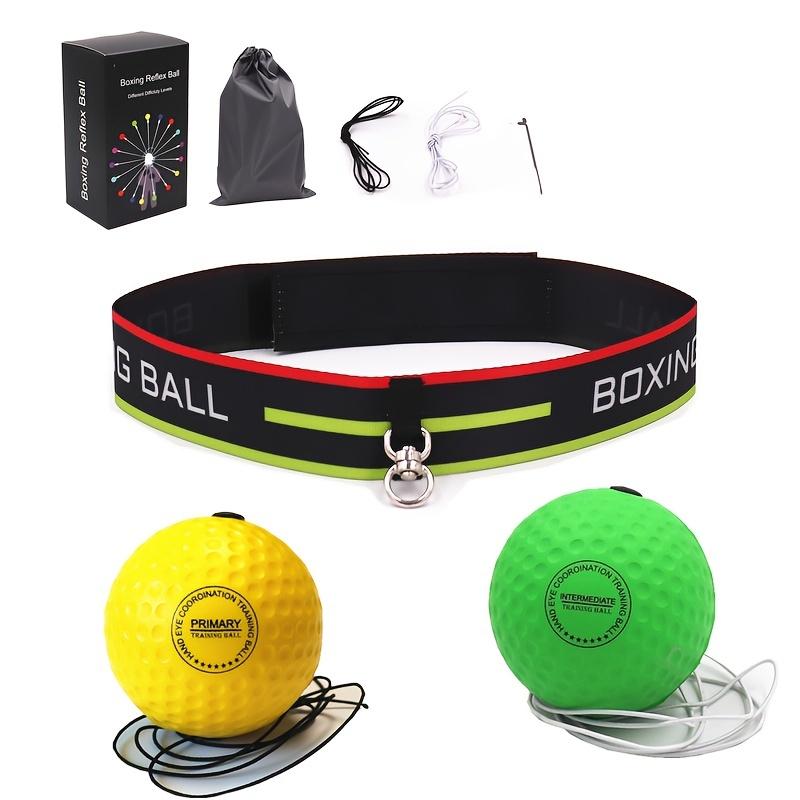 Boxing Training Ball With 2 3 4pcs Balls, Adjustable Foam Rubber Head-mounted Speed Ball For Reaction And Agility Training With A Bag And A Color Box