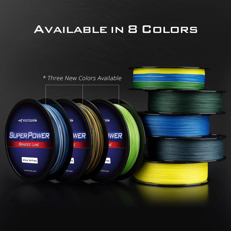 KastKing SuperPower Braided Fishing Line-New Color