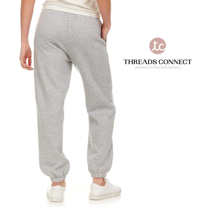 High Waisted Sweatpants for Women – Cinch Bottom Fleece Womens Oversized Joggers