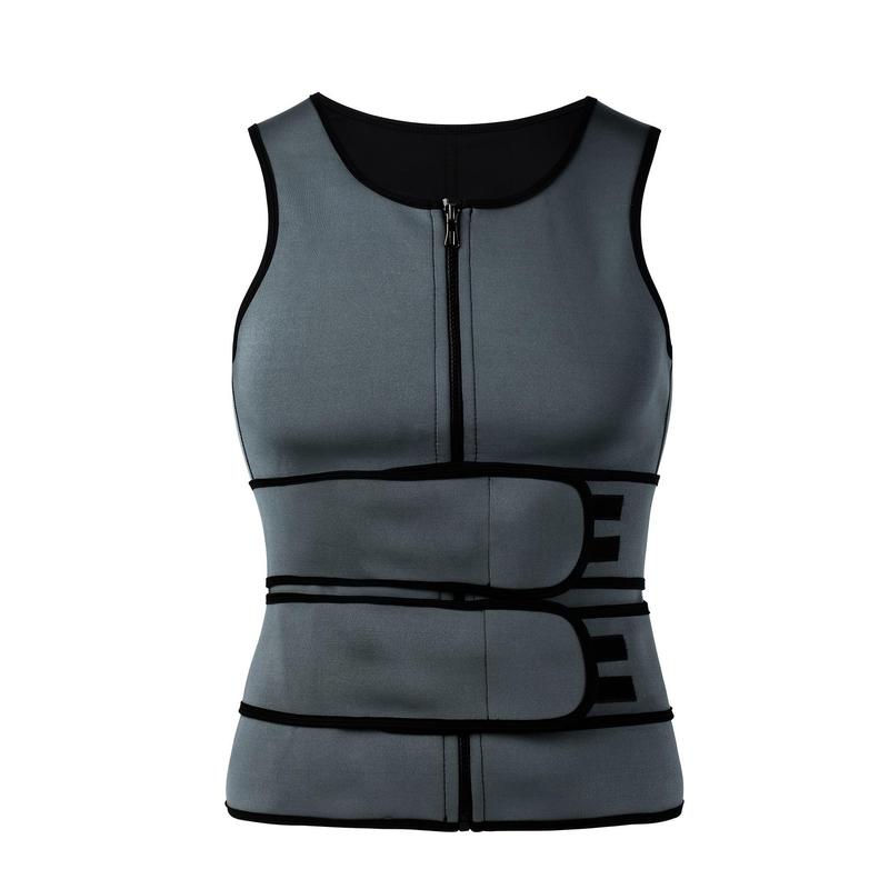 Men's Tight Moisture-Wicking Clothing, New Student Slimming Clothes, Belt Shapewear, Providing Back Support Sports Fitness Vest