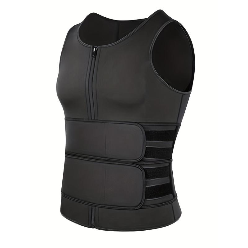 Men's Tight Moisture-Wicking Clothing, New Student Slimming Clothes, Belt Shapewear, Providing Back Support Sports Fitness Vest