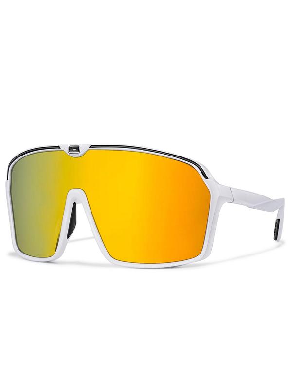 Sporty Unisex's Large Frame Sunglasses, Outdoor Sports Sunglasses for Men & Women, Sport Eyewear for Outdoor Activities