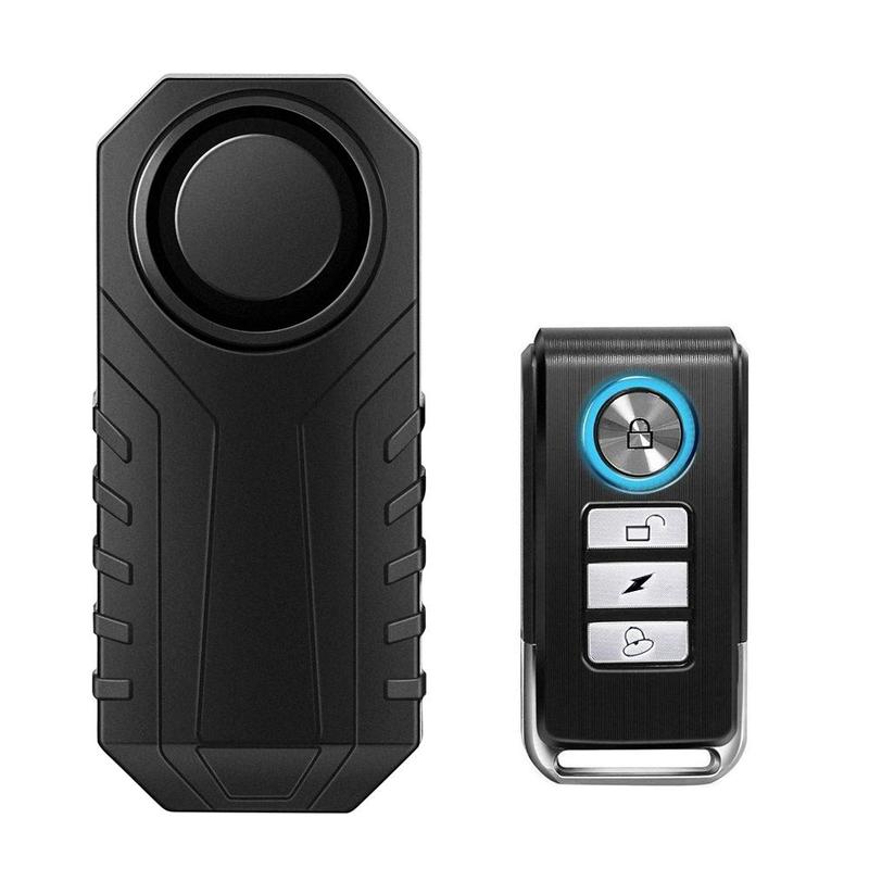 Wireless Bicycle Motorcycle Alarm Remote Control, Waterproof Electric Scooter Bike Security Protect Anti theft Alarms, Motorcycle Accessories