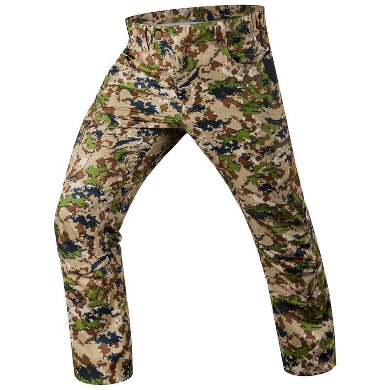 BASSDASH Men’s Lightweight Hunting Pants 4-Way Stretch Breathable Water Resistant for Turkey Early Season Spring Summer