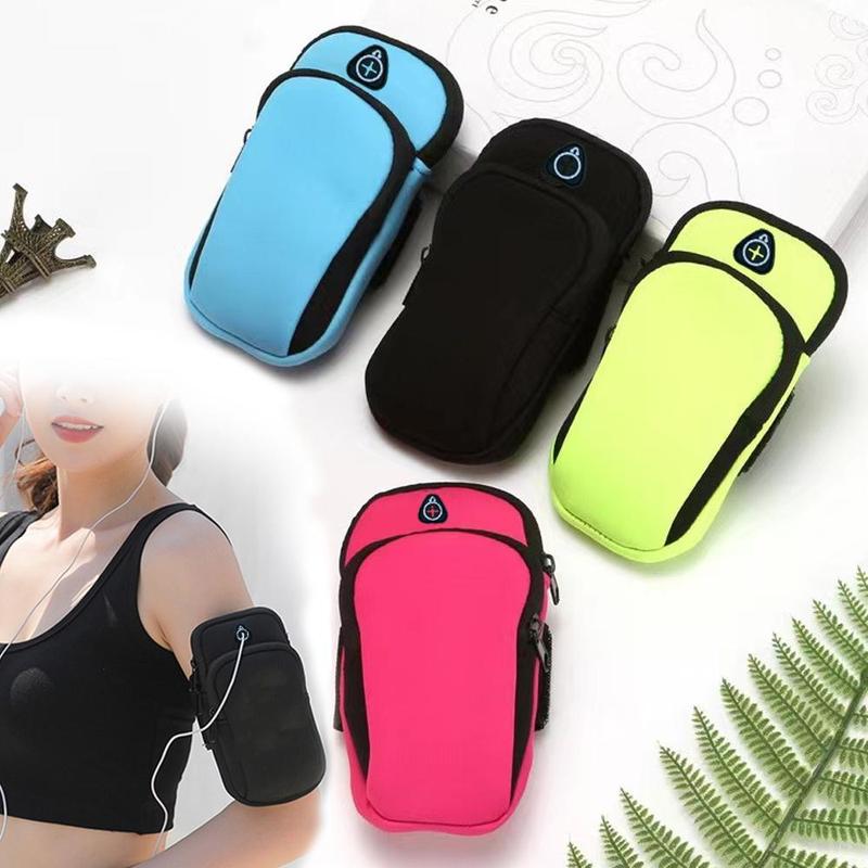 Running Armband Phone Holder for Christmas Gift, Sweatproof & Water-resistant Running Arm Bag, Breathable, Adjustable Armband Phone Holder for All Phone Sizes