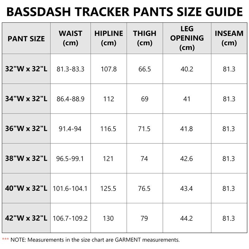 BASSDASH Men’s Lightweight Hunting Pants 4-Way Stretch Breathable Water Resistant for Turkey Early Season Spring Summer