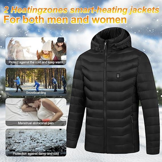 Waterproof And Warm Heated Jacket For Outdoor Activities softshell jacket sports jacket