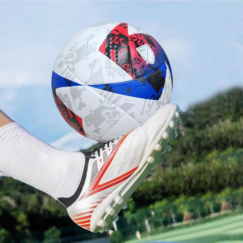 Size 5 Professional High-quality Official Soccer Ball, Premium PU Material, Seamless Construction, Abrasion-resistant for Outdoor League Play and Training