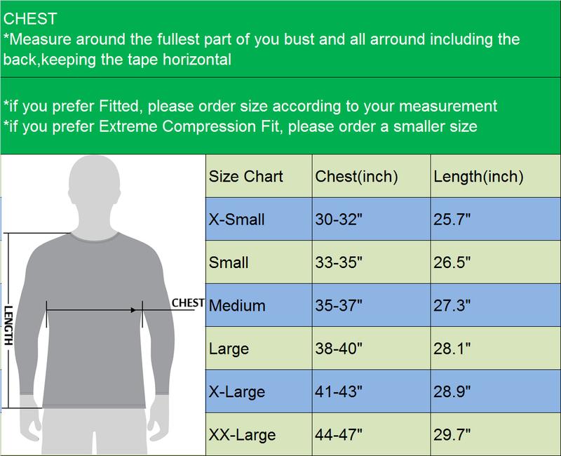 NELEUS Men's Athletic Compression Shirts, Dry Fit Mock Neck Shirts sport running