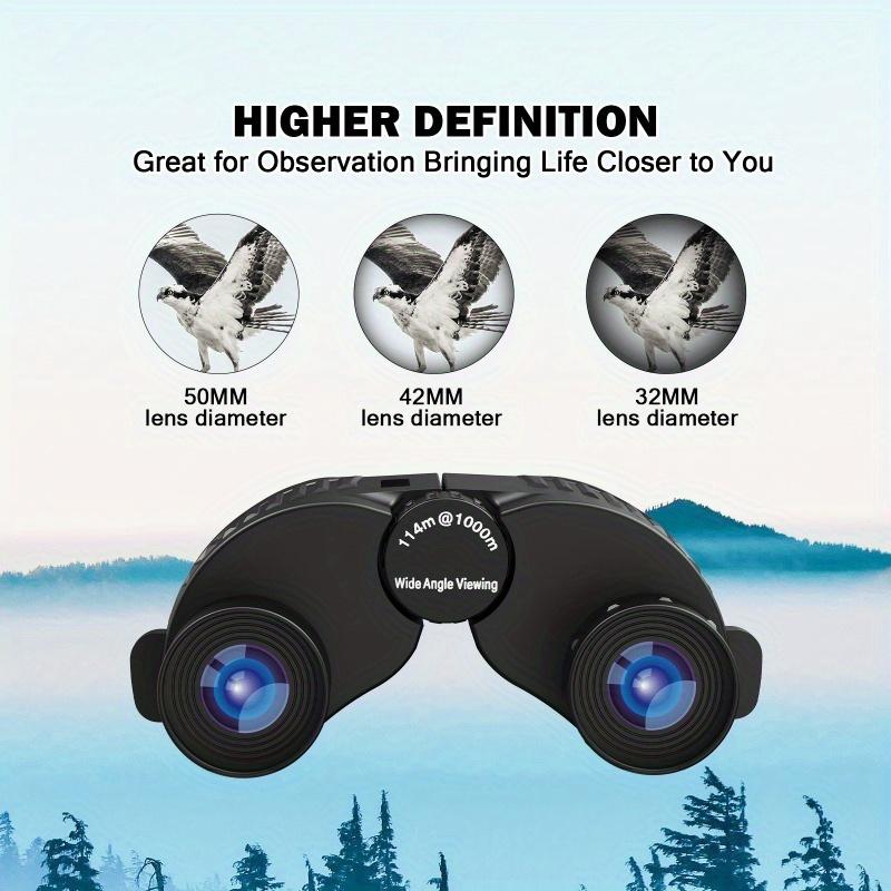 10x25 Adult Binoculars High Power Binoculars Small Eyepiece Easy Focusing Powerful Binoculars Suitable for Bird Watching Cruise Ship Hunting Travel Hiking Travel