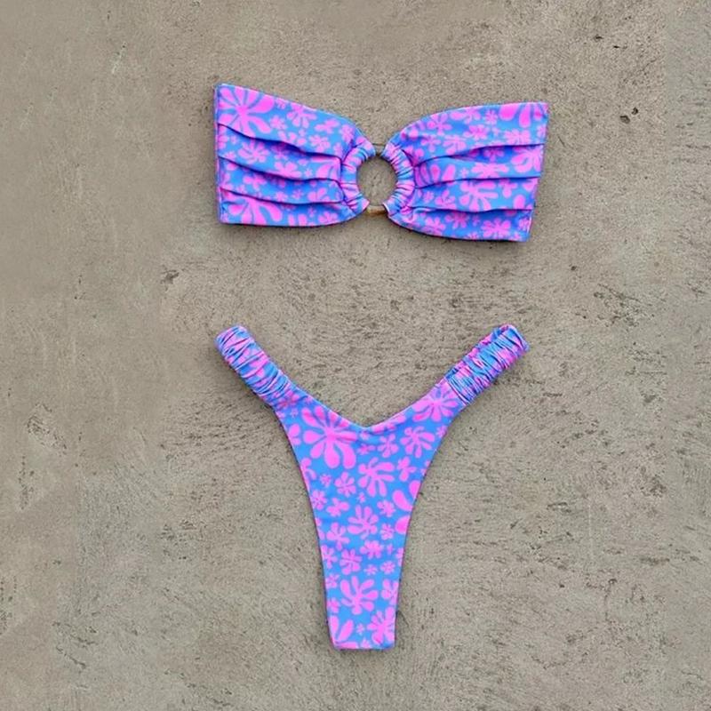 Micro Bikini Push Up Women Swimsuits 2024 Sexy Female Swimwear Brazilian Bikini Set Thong Biquini Swimming Suits Beachwear