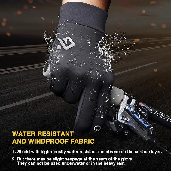 motionWinter Gloves Women Men Ski Gloves Liners Thermal Warm Touch Screen, Perfect for Cycling, Running, Driving, Hiking, Walking, Texting, Freezer Work, Gardening, and Daily Activities 102 winter gloves full finger