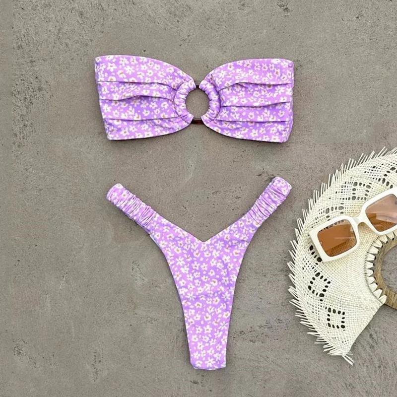 Micro Bikini Push Up Women Swimsuits 2024 Sexy Female Swimwear Brazilian Bikini Set Thong Biquini Swimming Suits Beachwear