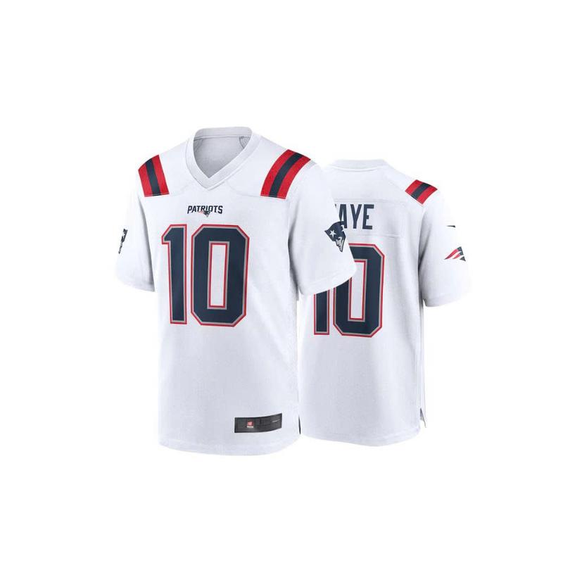 #10 Drakes Mayes White - News Englands Patriot Player Game Jersey , gift for him, gift for birthday, Fan Sport, Sport & Outdoor Clothing, Size S-5XL