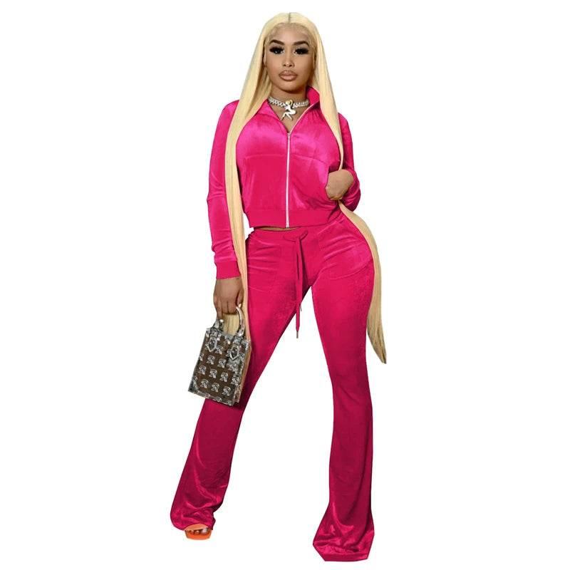 Ivey's Velour Tracksuit