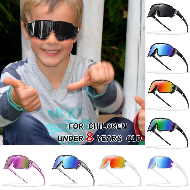 3-8 Years Old Boys And Girls Riding Outdoor Sports Kids Cycling Sunglasses UV400 Children Camping Goggles Fishing Bike Eyewear