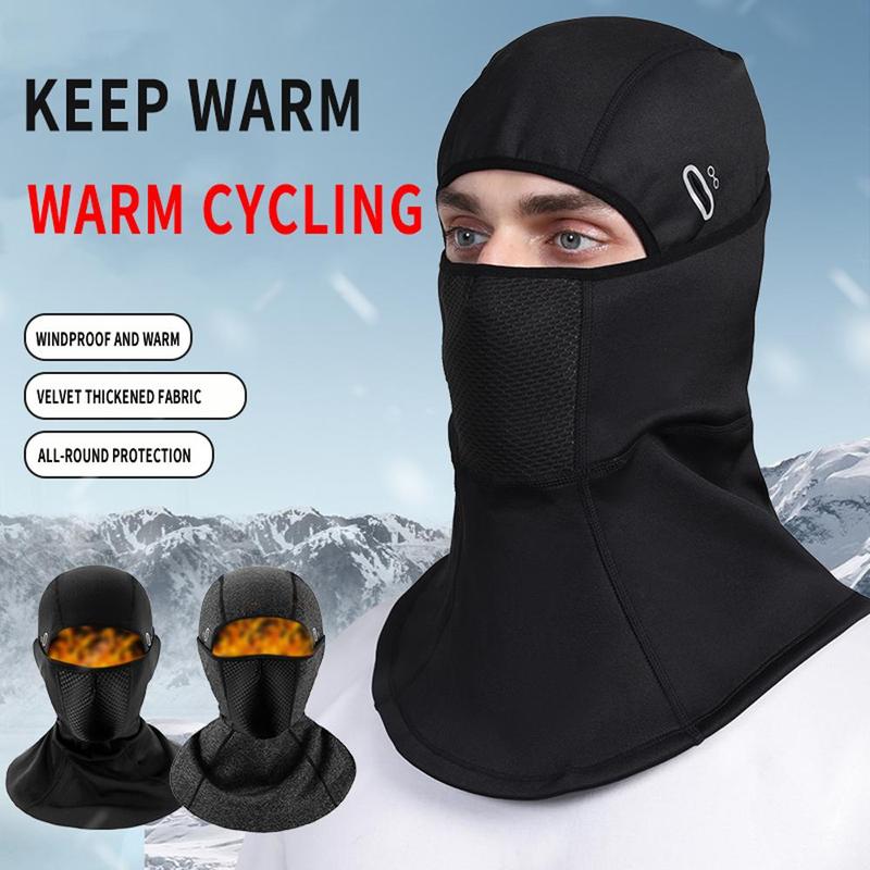 Winter Warm Face Mask, Thickened Balaclava, Windproof & Keep Warm Outdoor Cycling Ski Hiking Head Protection Mask, Trendy Matching Balaclava Face Mask Sports Accessories, Outdoor Accessories, Christmas Gift