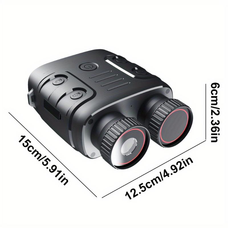 Night Vision Binoculars, Hunting Night Vision Goggles, 5X Digital Zoom, 1080P, Infrared Night Vision, Monocular 100% Visibility In The Dark 984 Feet