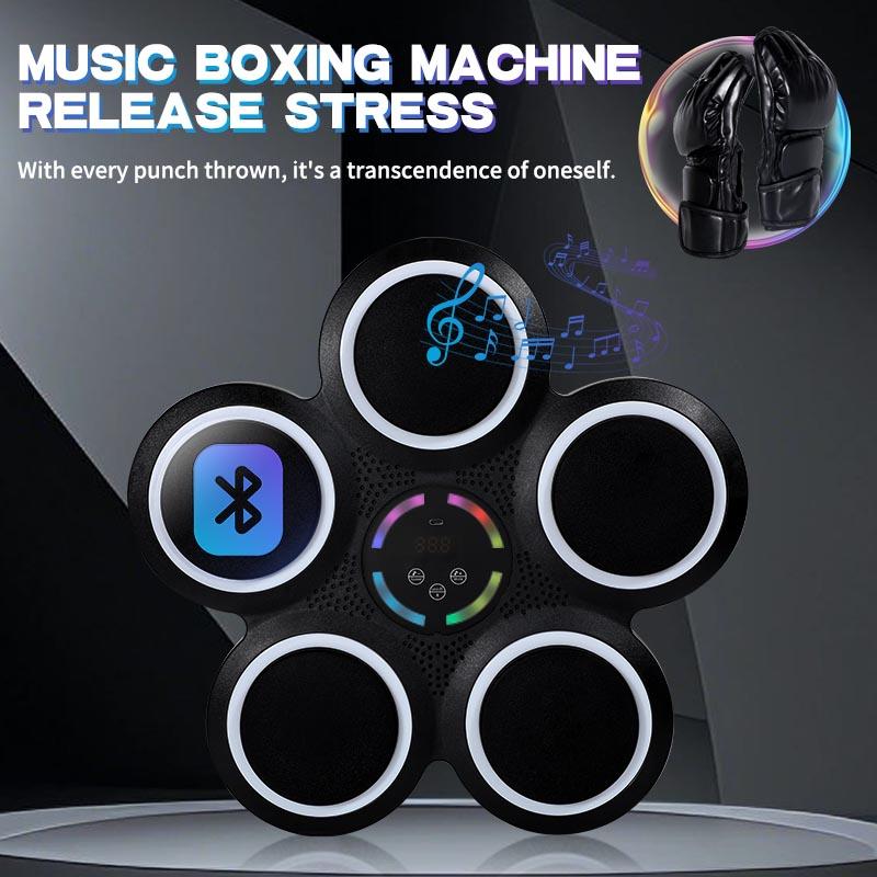 2024 limited edition intelligent music boxing machine with adult and children's boxing gloves, wall mounted home and gym workouts