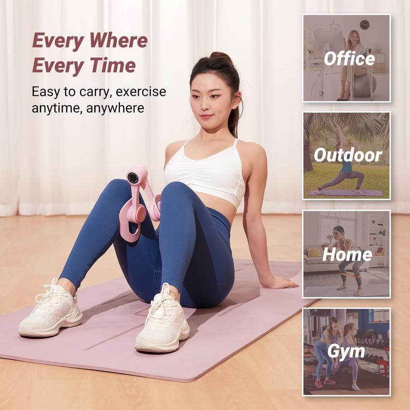 Fitness leg slimming equipment， Inner Thigh Exercise Workout Equipment for Home, Pelvic Floor Strengthening Device Women