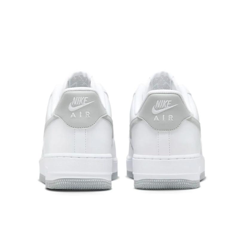 Men's Nike Air Force 1 '07 White Lt Smoke Grey-White (FJ4146 100)