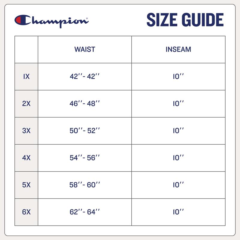 Champion Gym Shorts Men Big and Tall - 2 Pack Performance Dry Fit Running Shorts