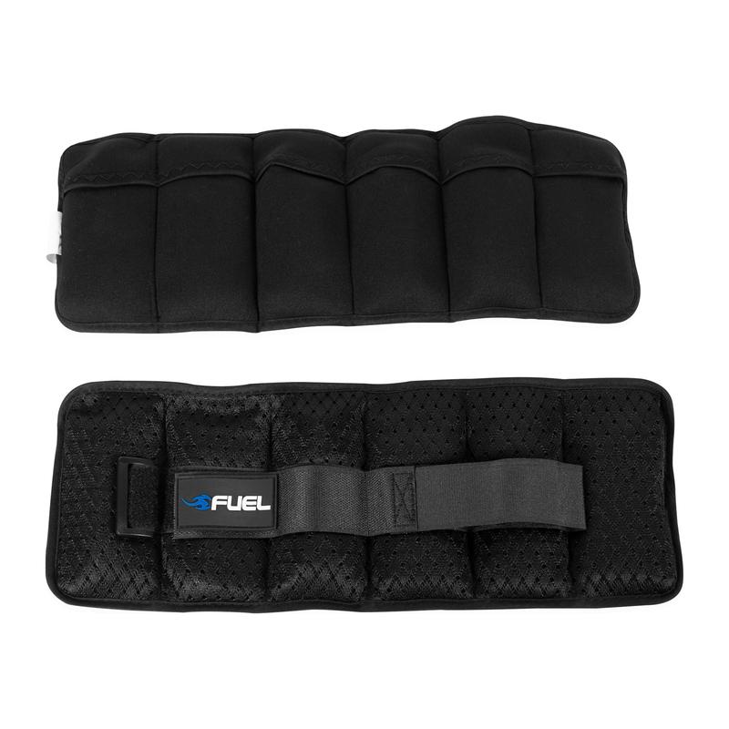 Fuel Pureformance Adjustable Wrist Ankle Weights, 2.5-Pound Pair (5 lb total)