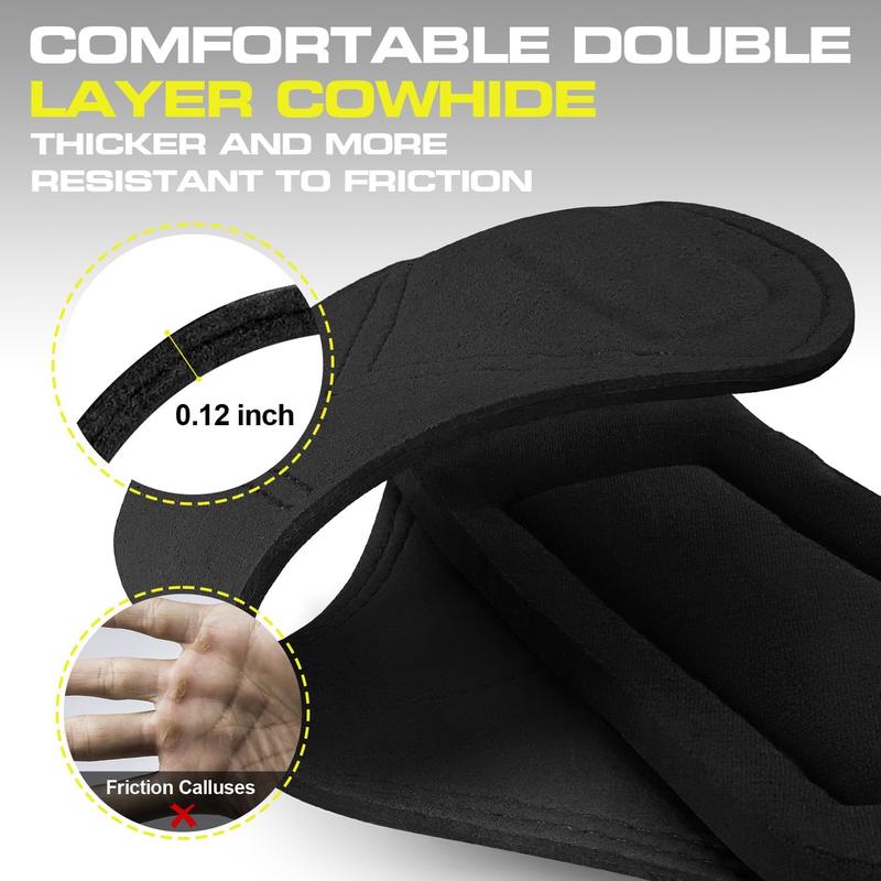 Lifting Straps, Weight Lifting Wrist Wraps for Weightlifting, Heavy Powerlifting, Deadlifts, Rows, Pull Ups, Adjustable Neoprene Padded Gym Workout Strength Training Wrist Hooks for Men Women