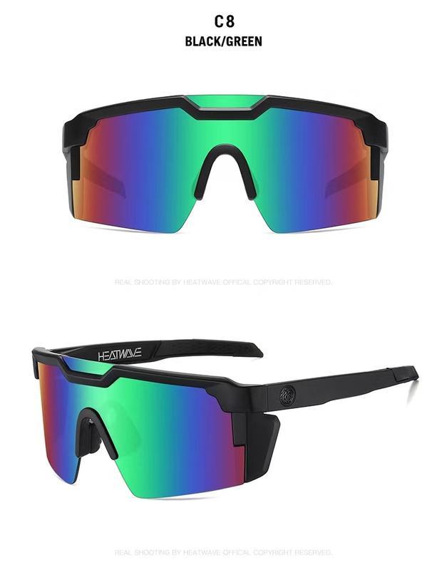 Tech Z87+best-selling square one- piece goggles for men women high- quality genuine film outdoor sports sunglasses