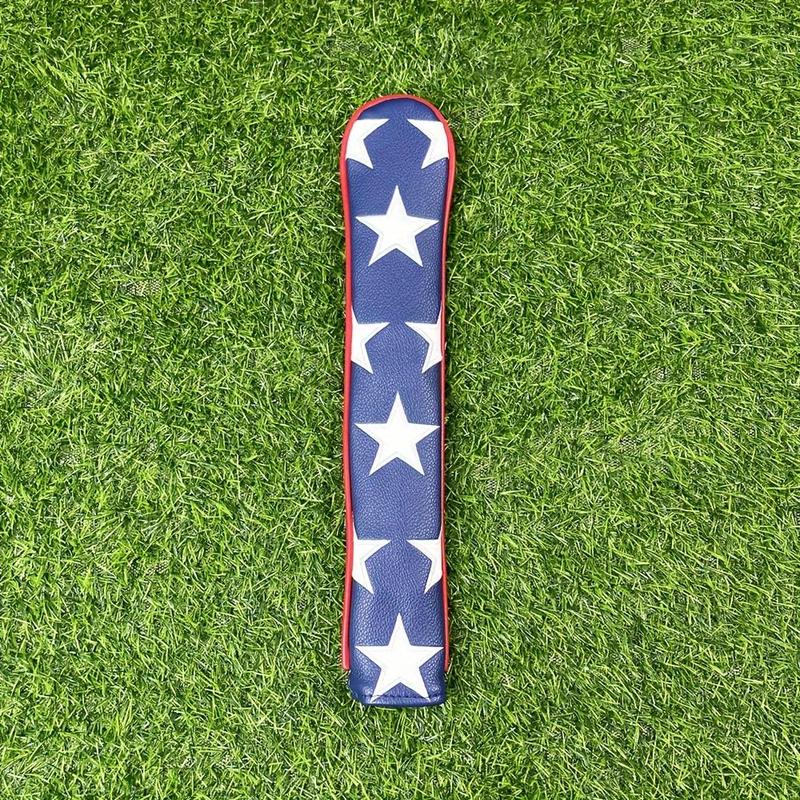 Star Pattern Golf Putter Cover, Golf Putter Head Cover, Golf Club Head Cover, Golf Accessories for Men & Women, Golf Gift