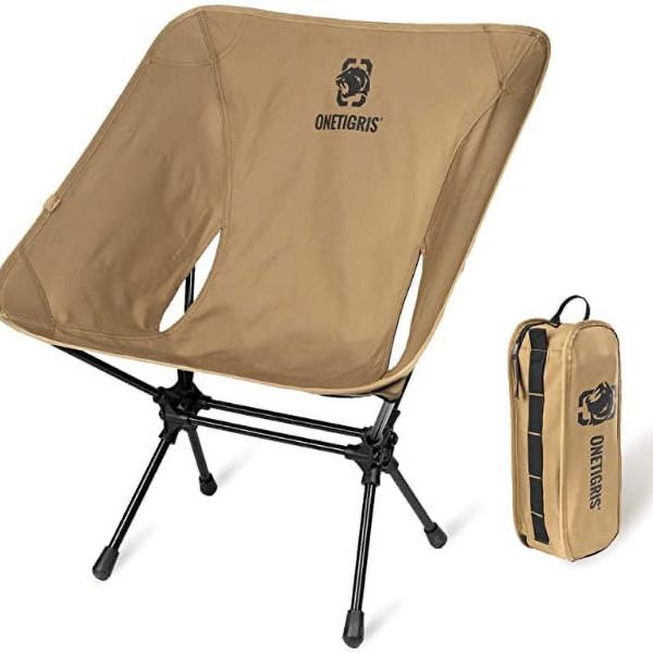 Camping Chair Backpacking , 330 lbs Capacity, Heavy Duty Compact Portable Folding Chair for Camping Hiking Gardening Travel Beach Picnic Lightweight