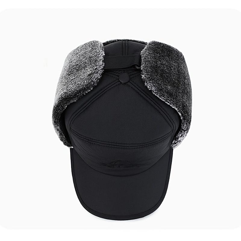 Winter Warm Hat, 1 Set Thicken Outdoor Sports Hats with Removable Face Mask, Outdoor Sports Accessories for Skiing Skating Climbing Cycling